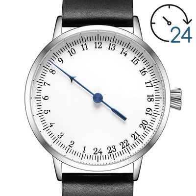 24-hour single hand watch Svalbard Aurora AA42B