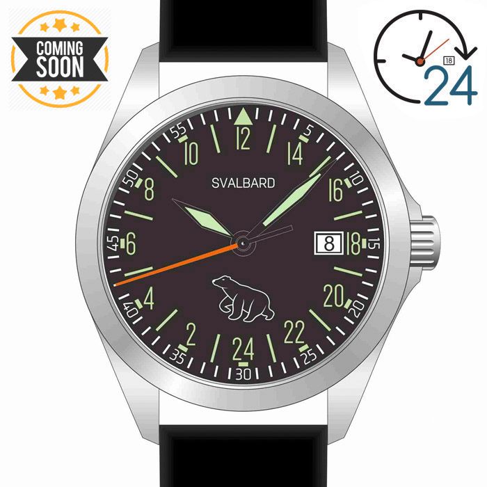 [PRE-ORDER] 24-hour watch Svalbard Isbjornen GA23