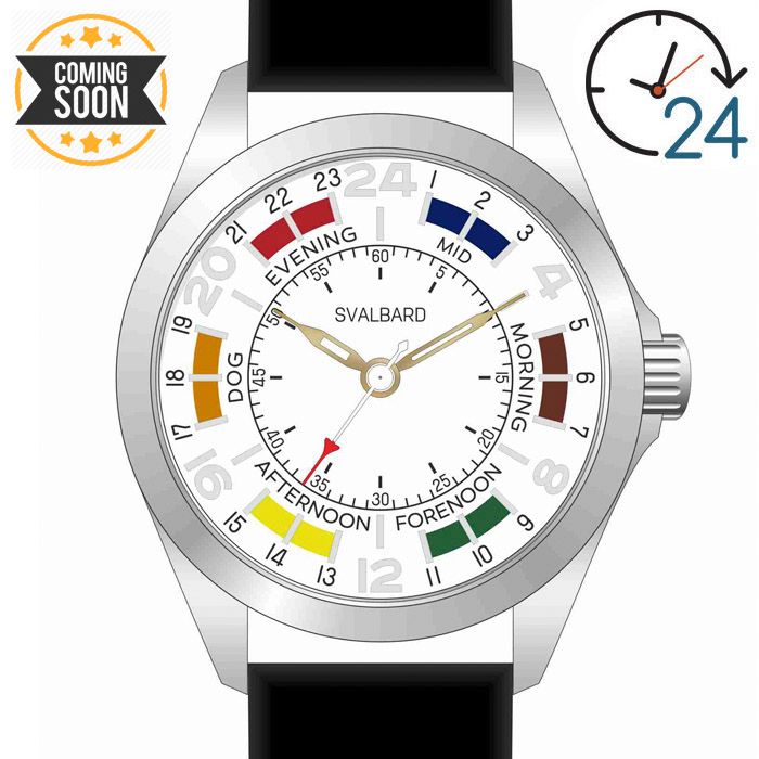 [PRE-ORDER] 24-hour watch Svalbard Seatimer GA14