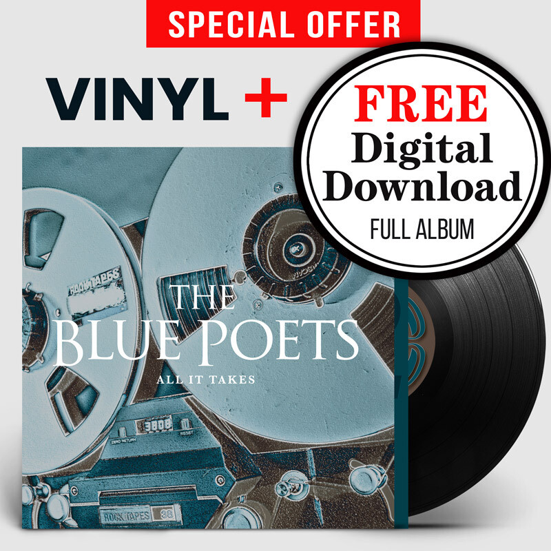 The Blue Poets: All it Takes - Vinyl + FREE digital Album Download