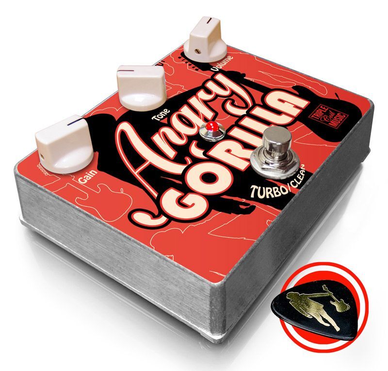 Angry Gorilla Bundle. Pedal, Healing Hands Album + Pick!