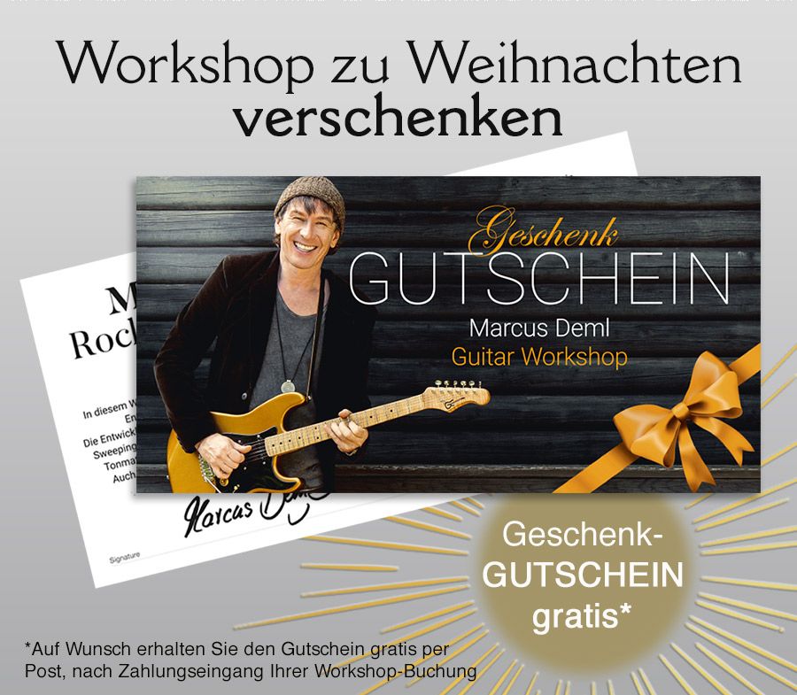 3 Tage Rock Guitar & more Workshop - Juli  2026
