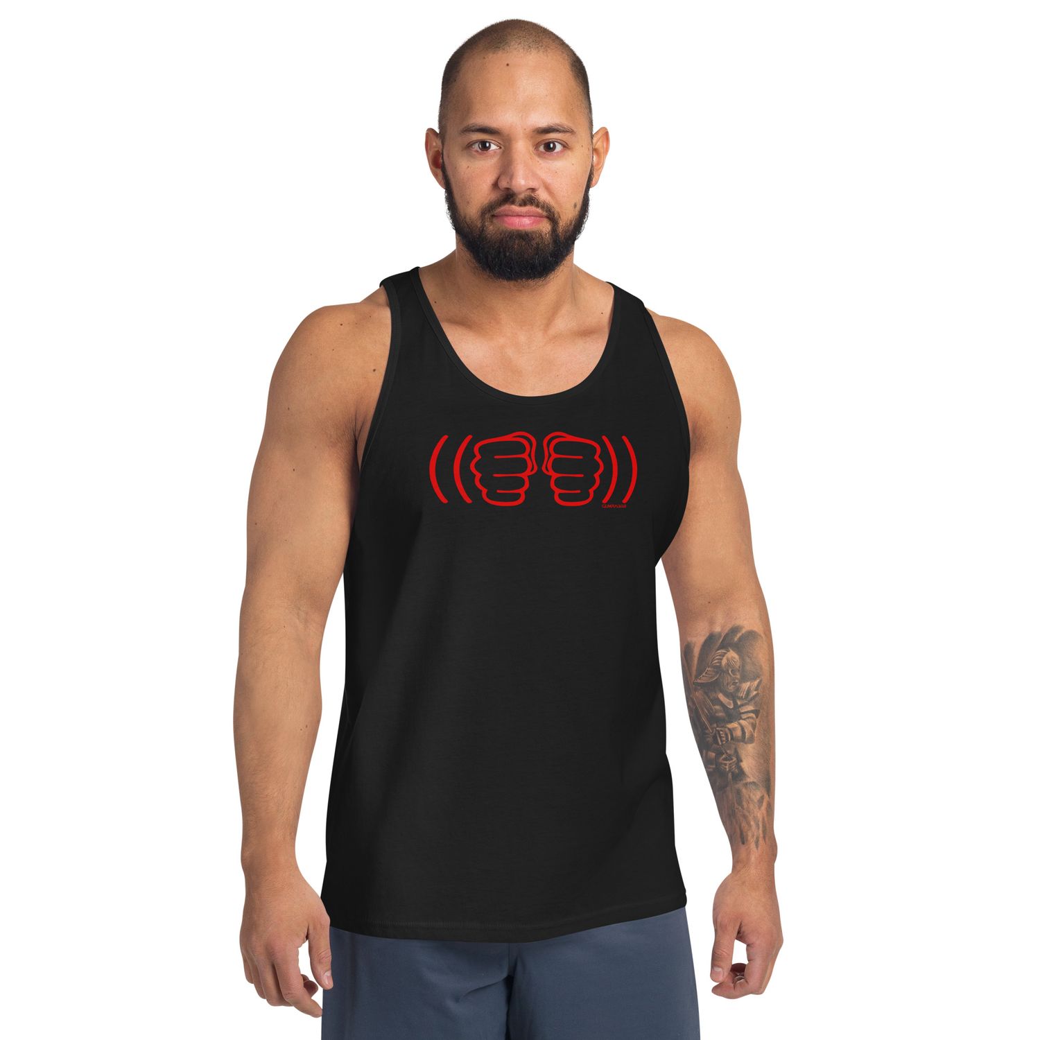 DOUBLE RED FIST TANK