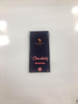 Cocoafrique Organic Chocolady 80g chocolate