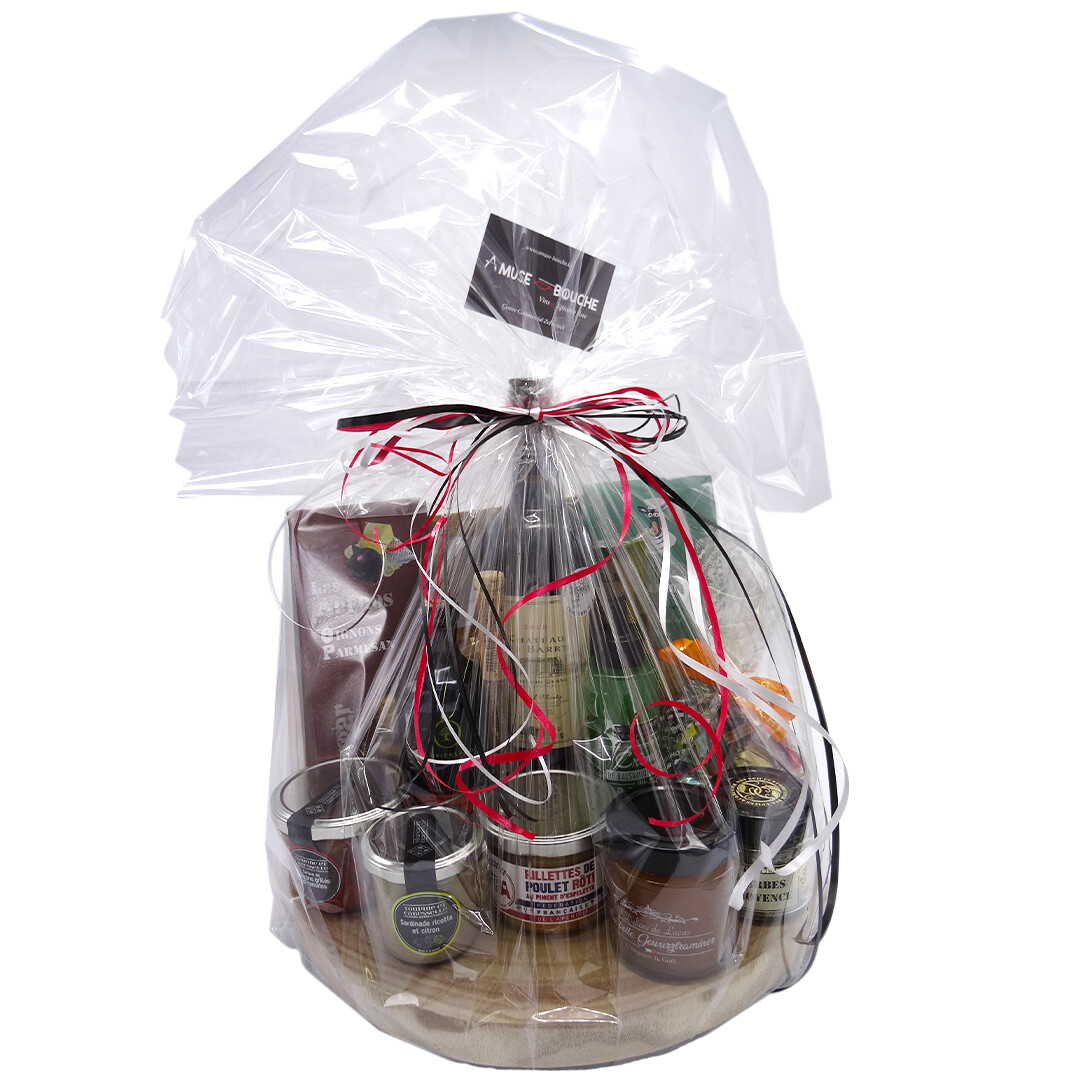 Corbeille cadeau surprise