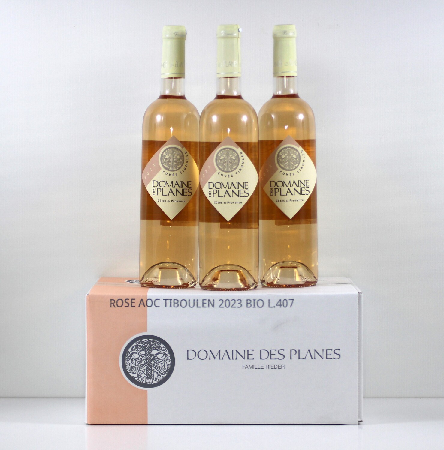 Caisse 6 bouteilles Domaine des Planes 2023 rosé bio