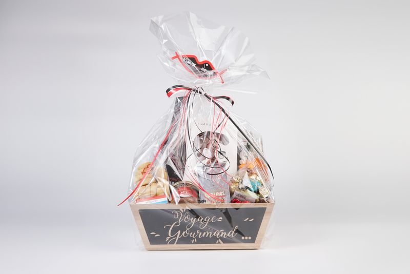 Corbeille Fête des pères - voyage gourmand