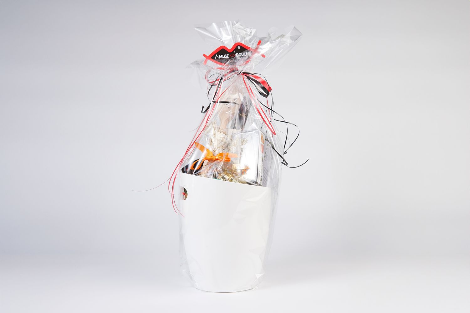 Corbeille Fête des pères - seau à vin