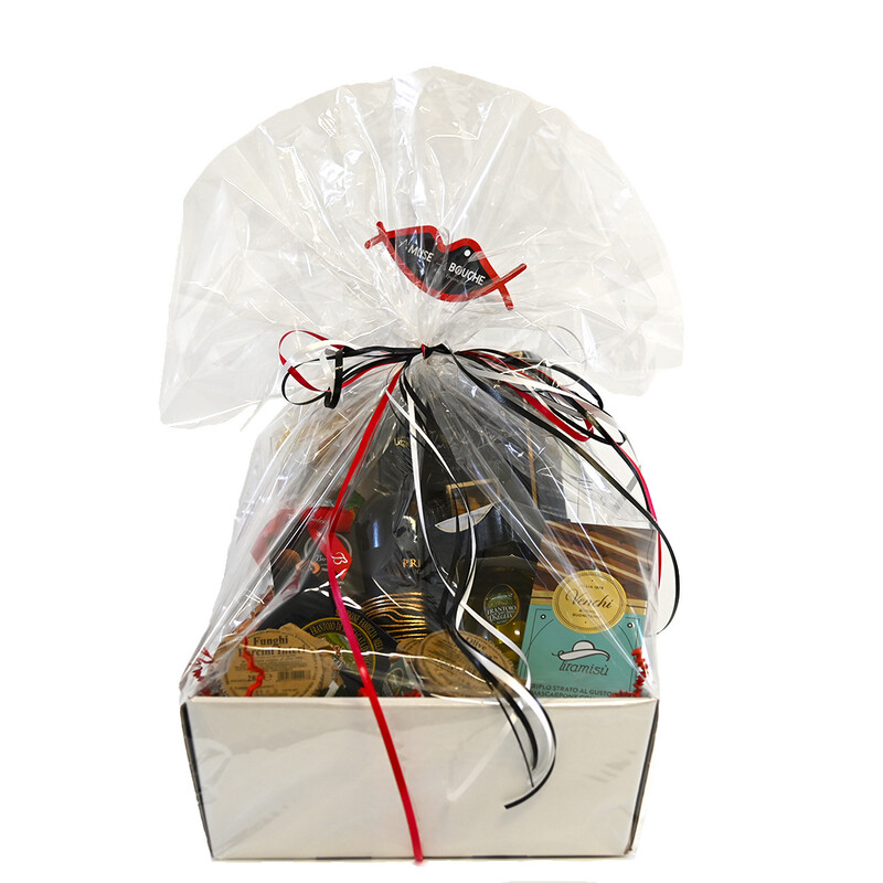 Corbeille cadeau sélection italienne
