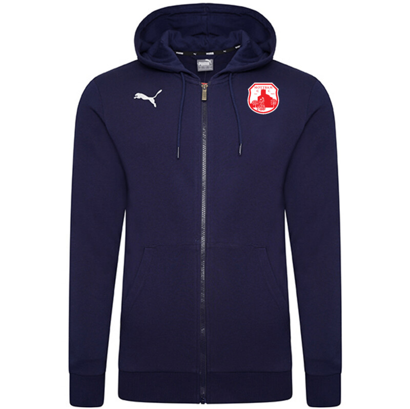 Junior Full Zip Hoody - Navy