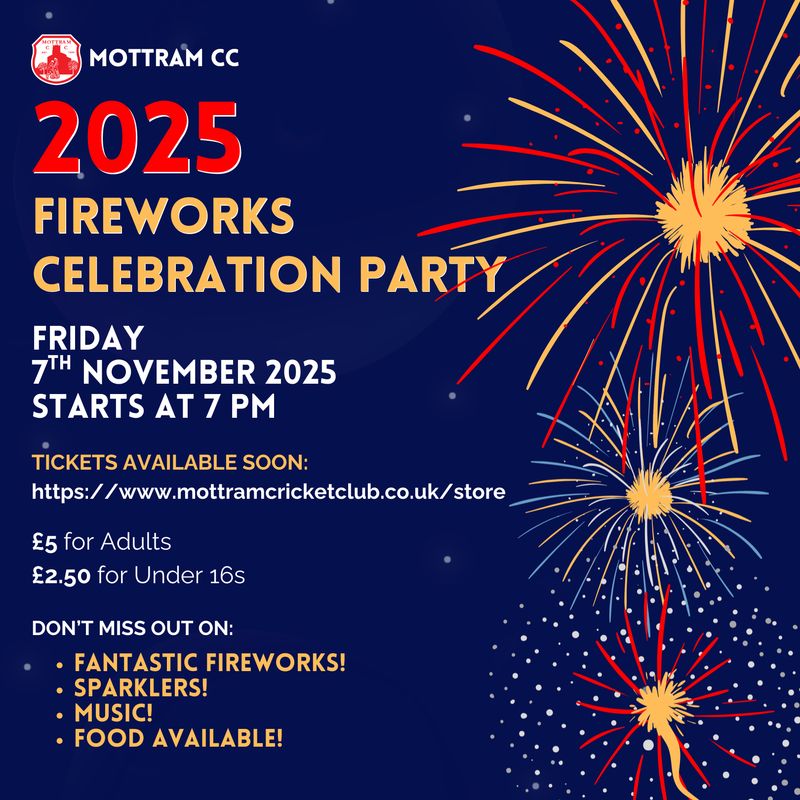 ADULT TICKET  Fireworks Night | Friday 7th November