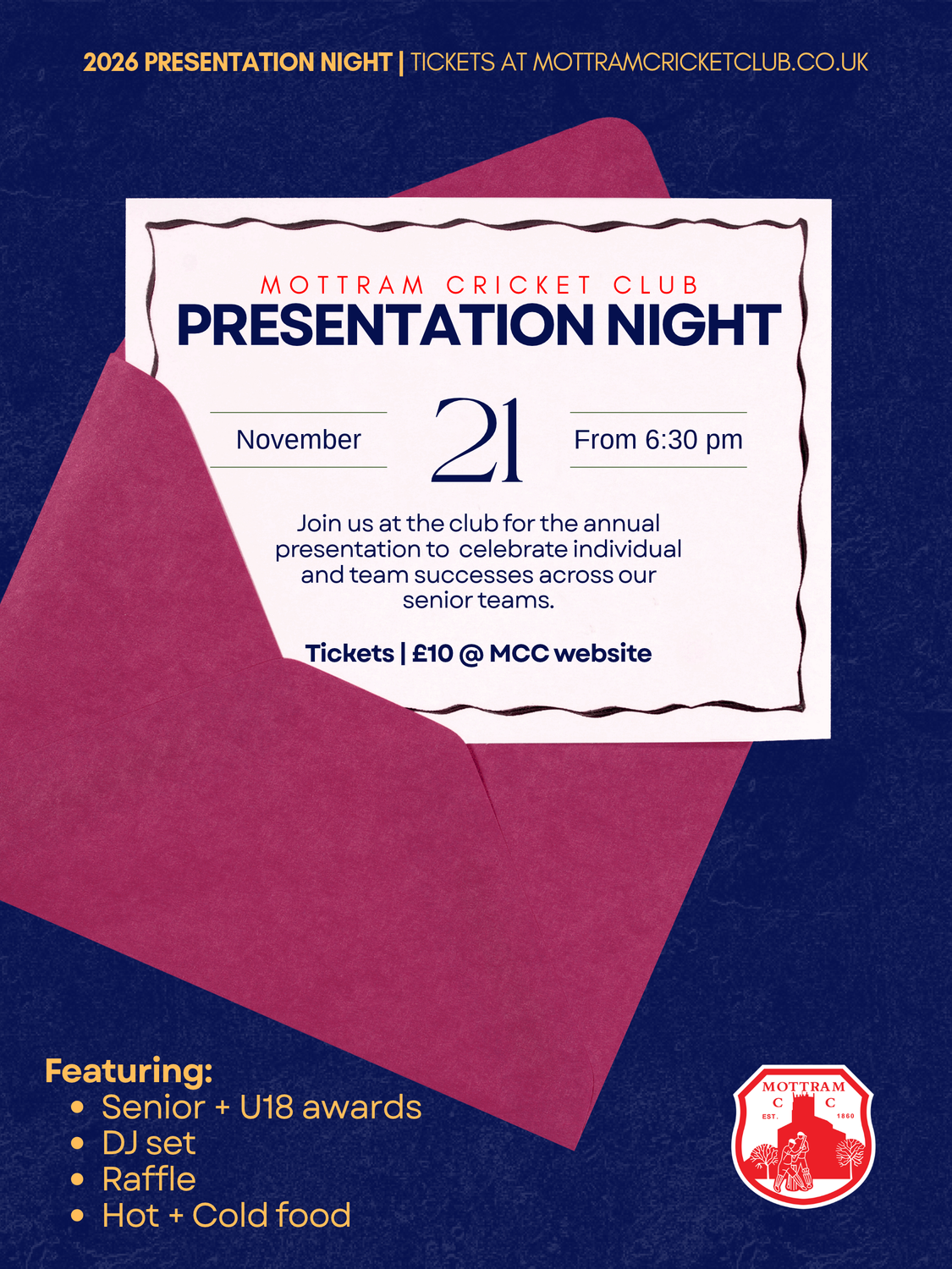 Annual Presentation Night Tickets | 2026 Annual Presentation Night Tickets | 2026