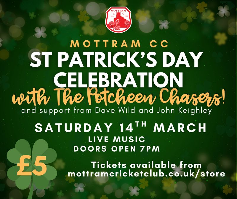 Potcheen Chasers | St Patrick's Day Celebration (Sat 14th March)