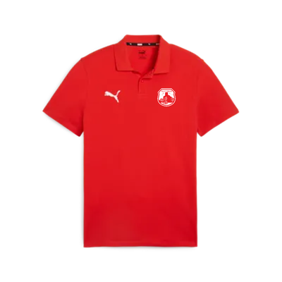 Youth Cotton Pique Polo - RED