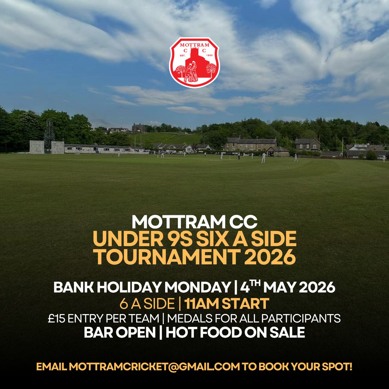 U9s Tournament - Team Entry Payment Link