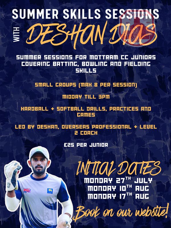 Deshan Dias | Junior Summer Skills Sessions