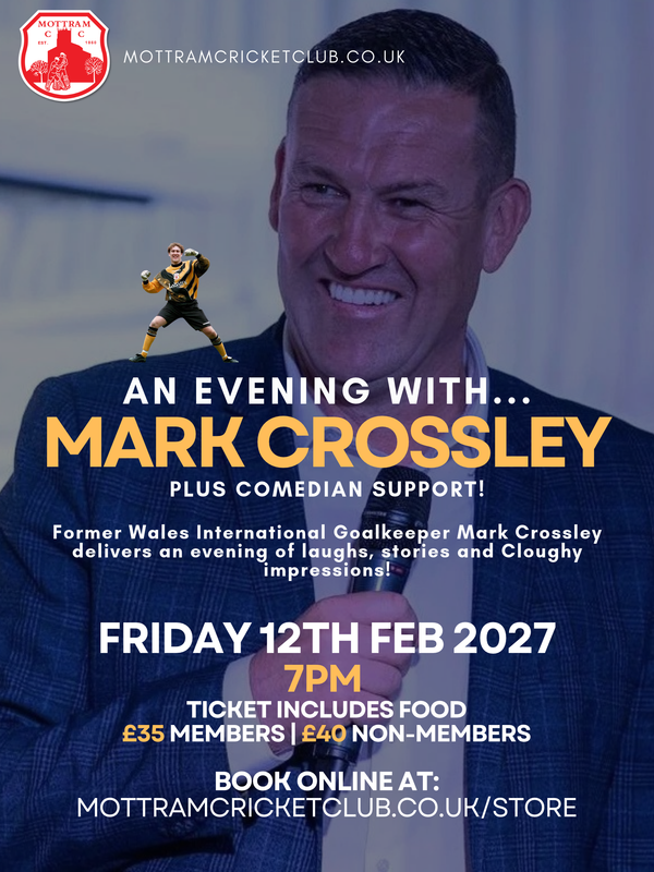 MEMBERS TICKET | An Evening With Mark Crossley! | Friday 12th February