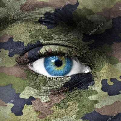 Crema facial camuflaje