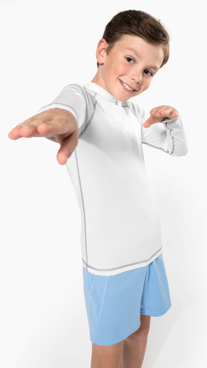 Camiseta técnica con protección UV manga larga niño