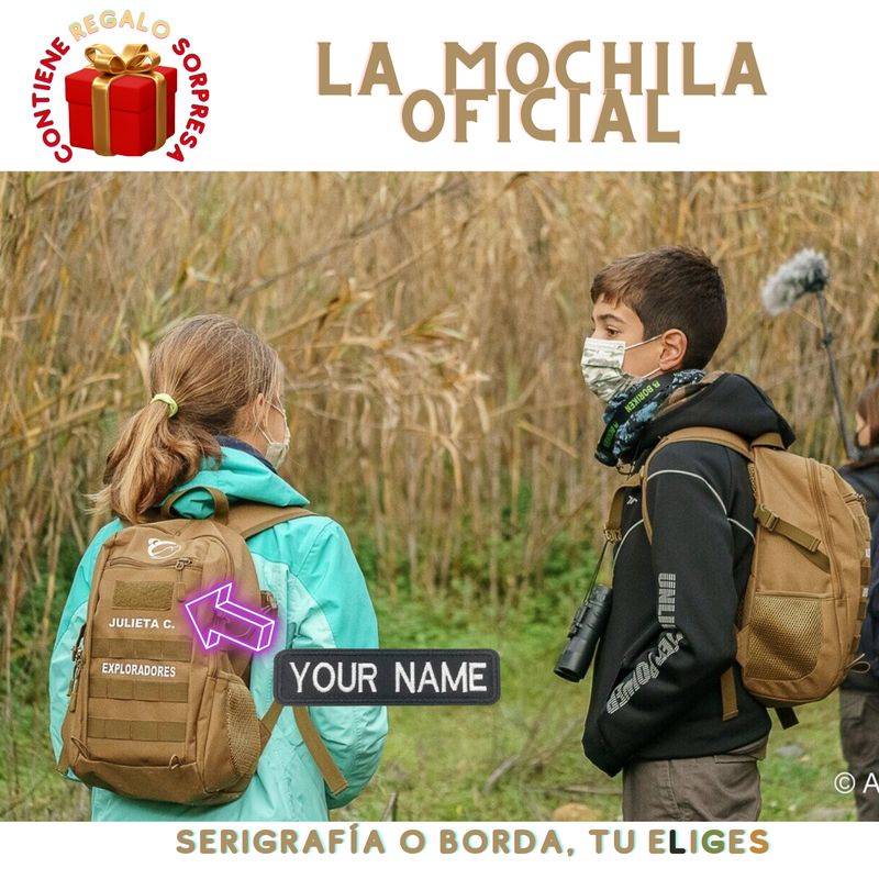 mochila Oficial Exploradora Mochila de Asalto