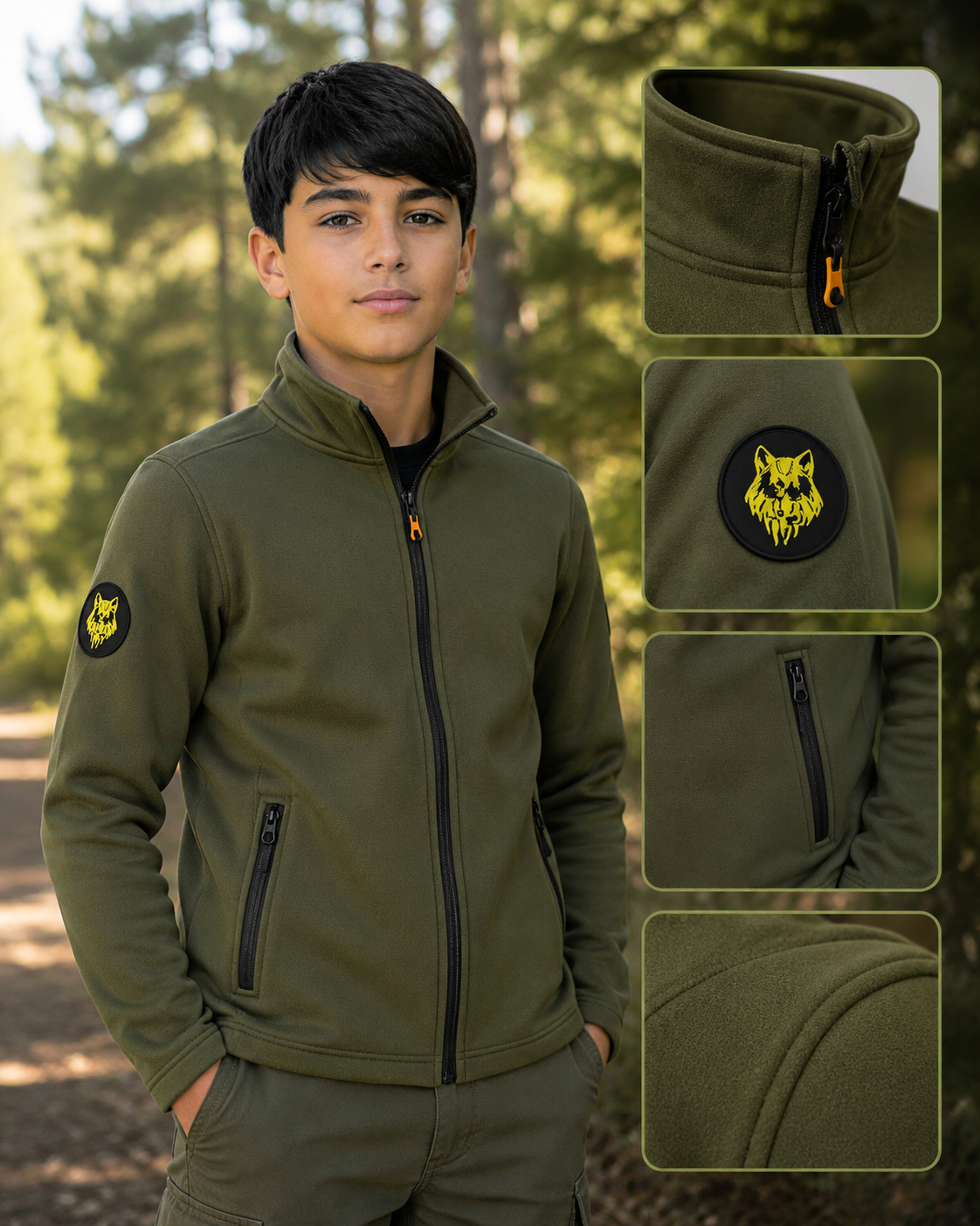 Sudadera Térmica Oficial Jóvenes Exploradores