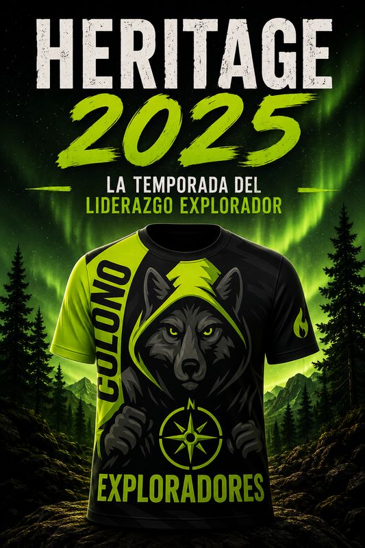 Camiseta Heritage 2025 – La Temporada del Liderazgo Explorador Camiseta Heritage 2025 – La Temporada del Liderazgo Explorador