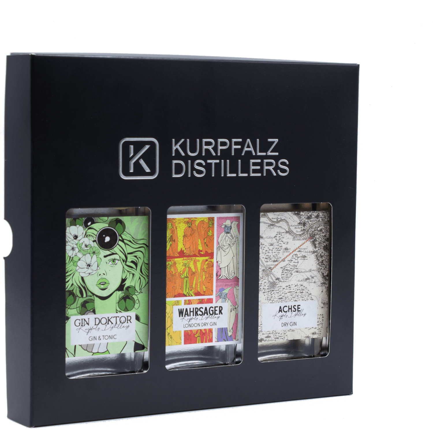 GIN Geschenkbox 3er Set á 200 ml