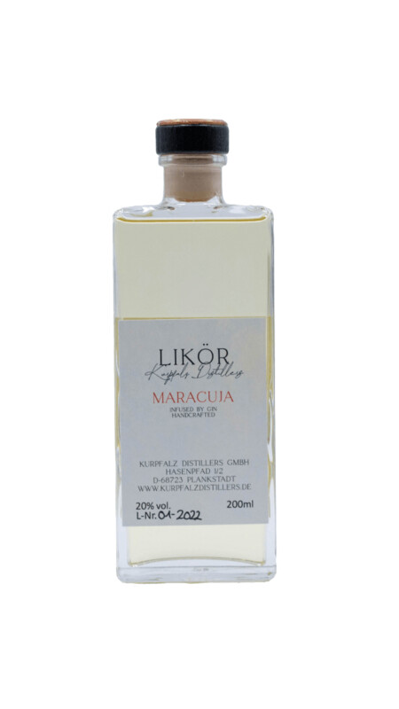 Maracuja Likör 20% vol. Maracuja Likör 20% vol.