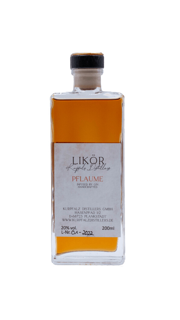 Pflaume Likör 20% vol.