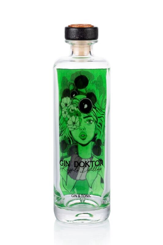 GIN DOKTOR 45% vol. GIN mit TONIC 500ml GIN DOKTOR 45% vol. GIN mit TONIC 500ml