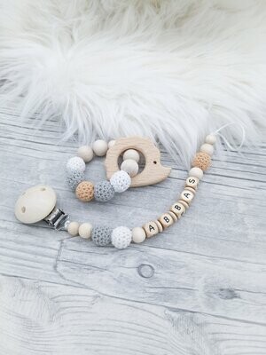 Set Igel grau, beige