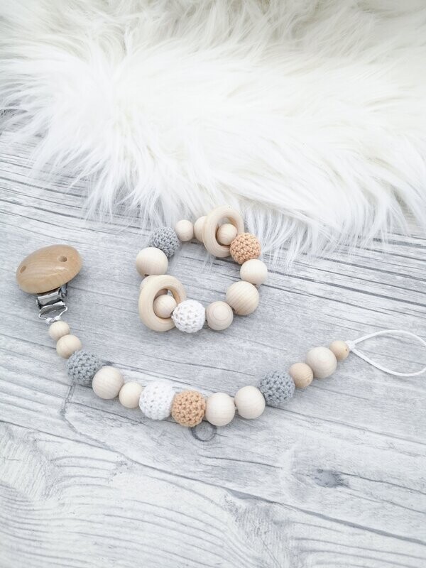 Set  grau, beige