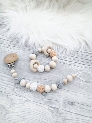 Set  grau, beige