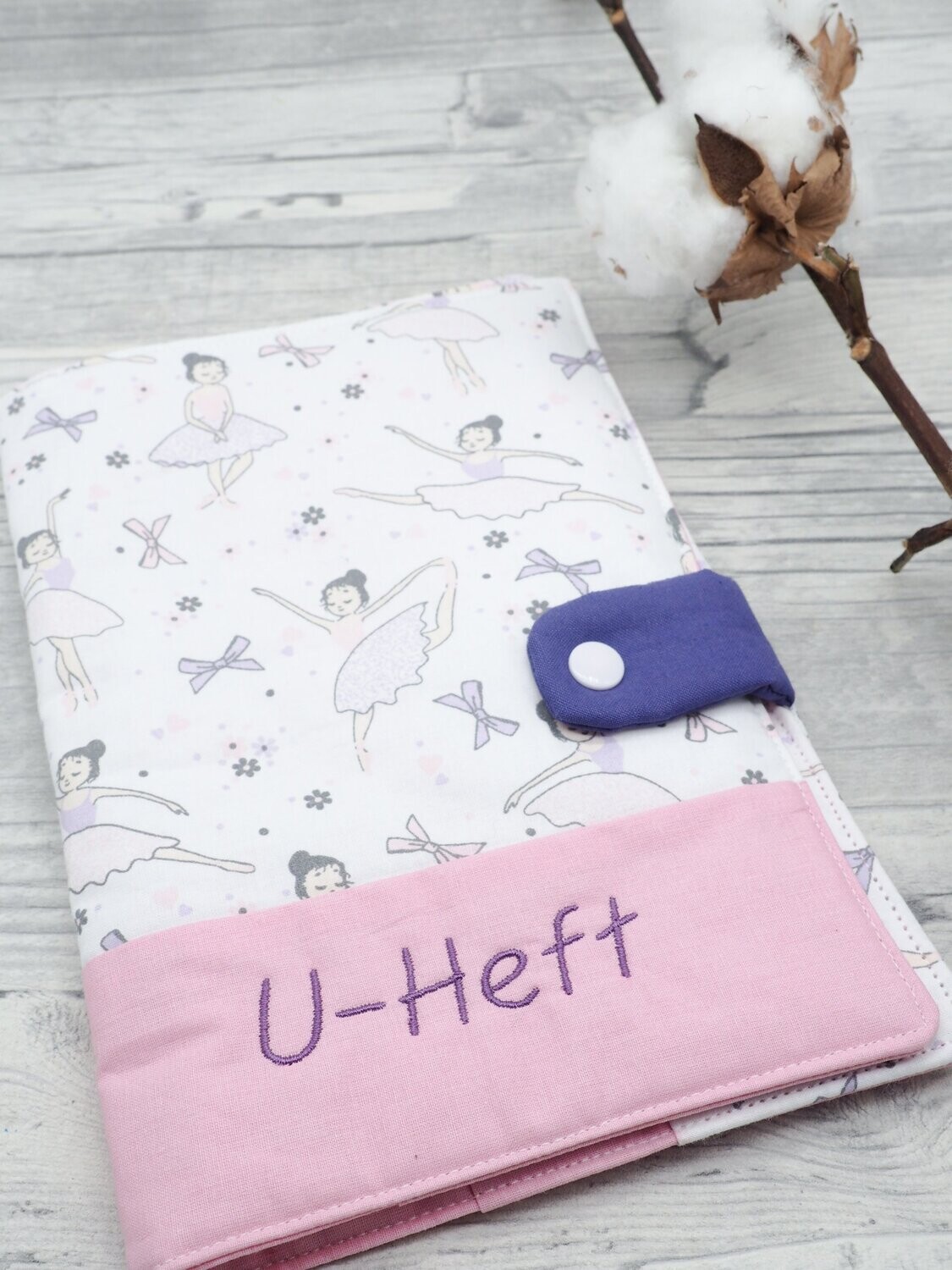 U-Heft Hülle Ballerina