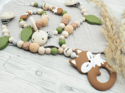 Schnullerketten, Beißringe und Co.