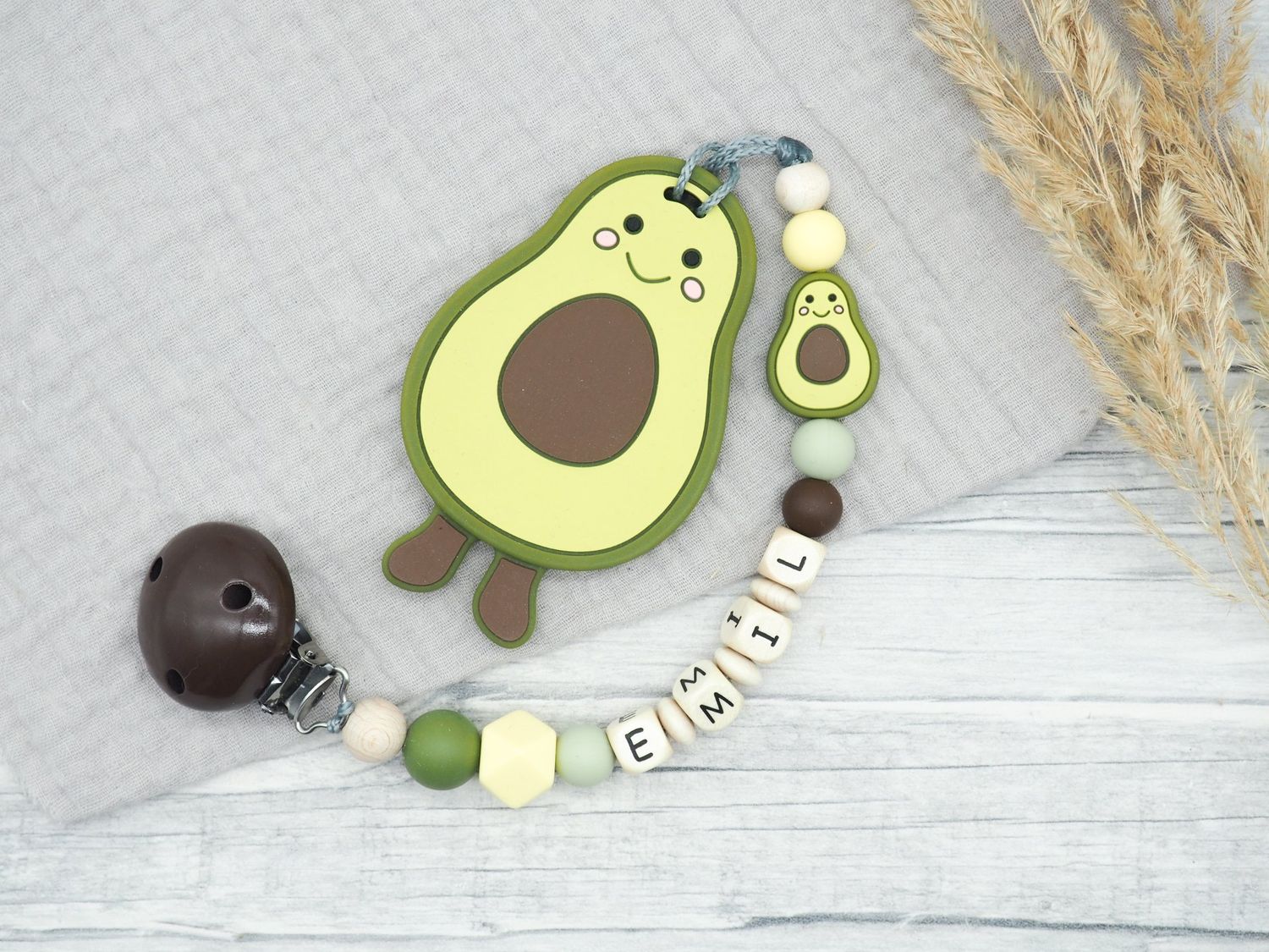 Beißkette Avocado