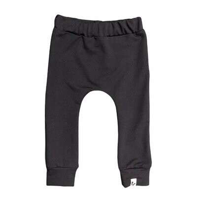 Jogger terry black