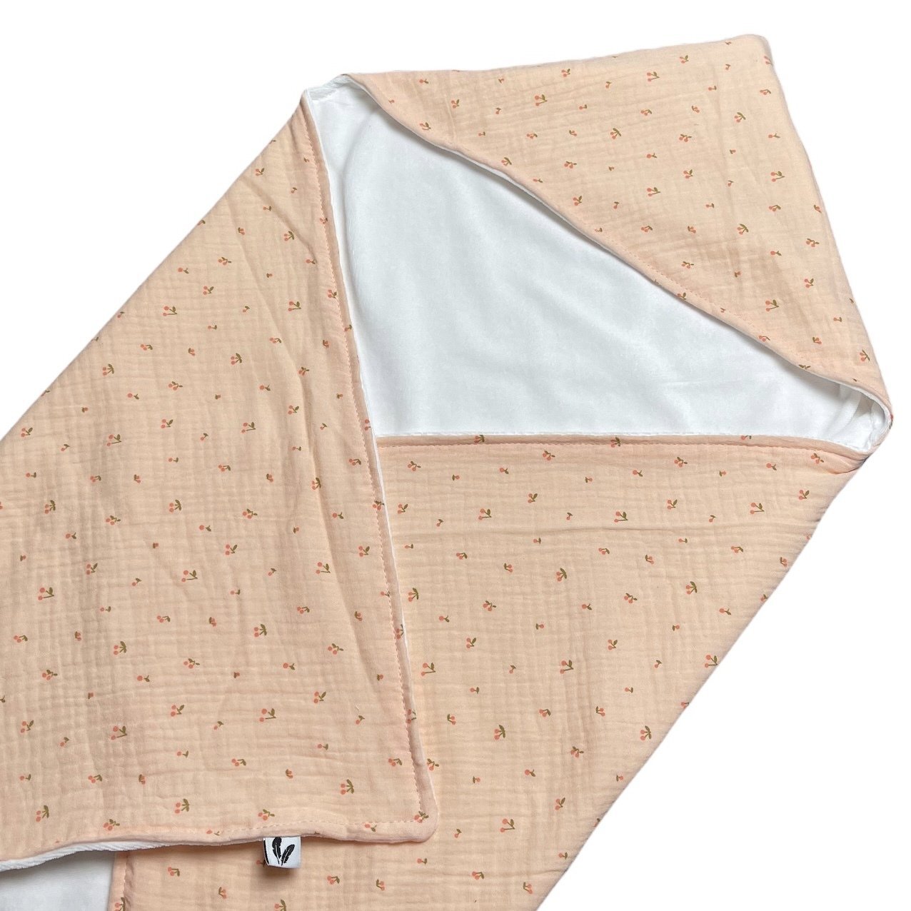 Omslagdoek nicky white zalmbesjes