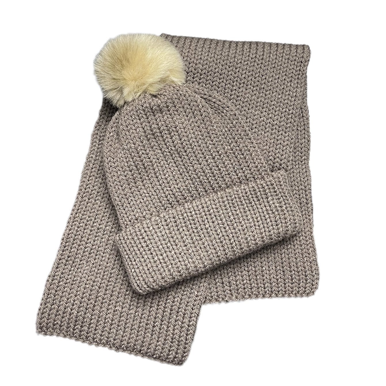 Sjaal taupe