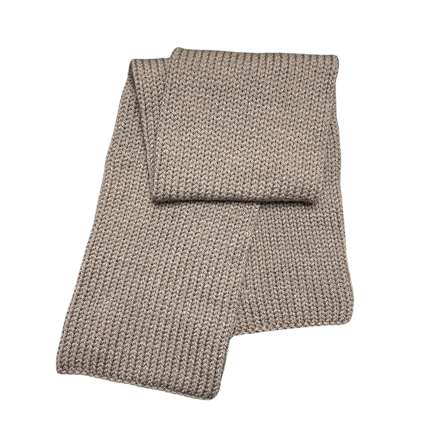 Set muts sjaal taupe