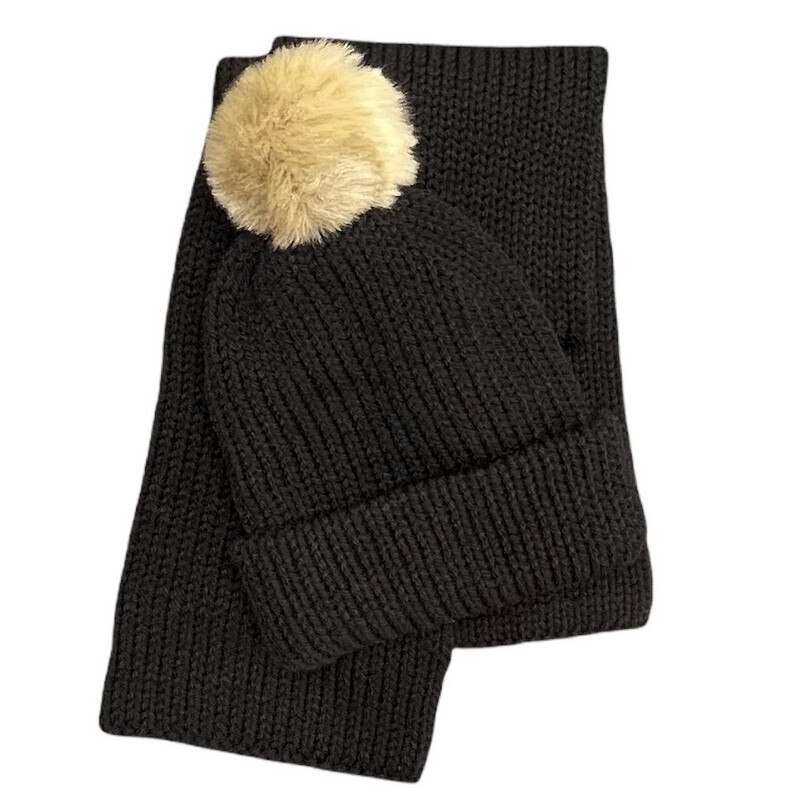 Set muts sjaal black