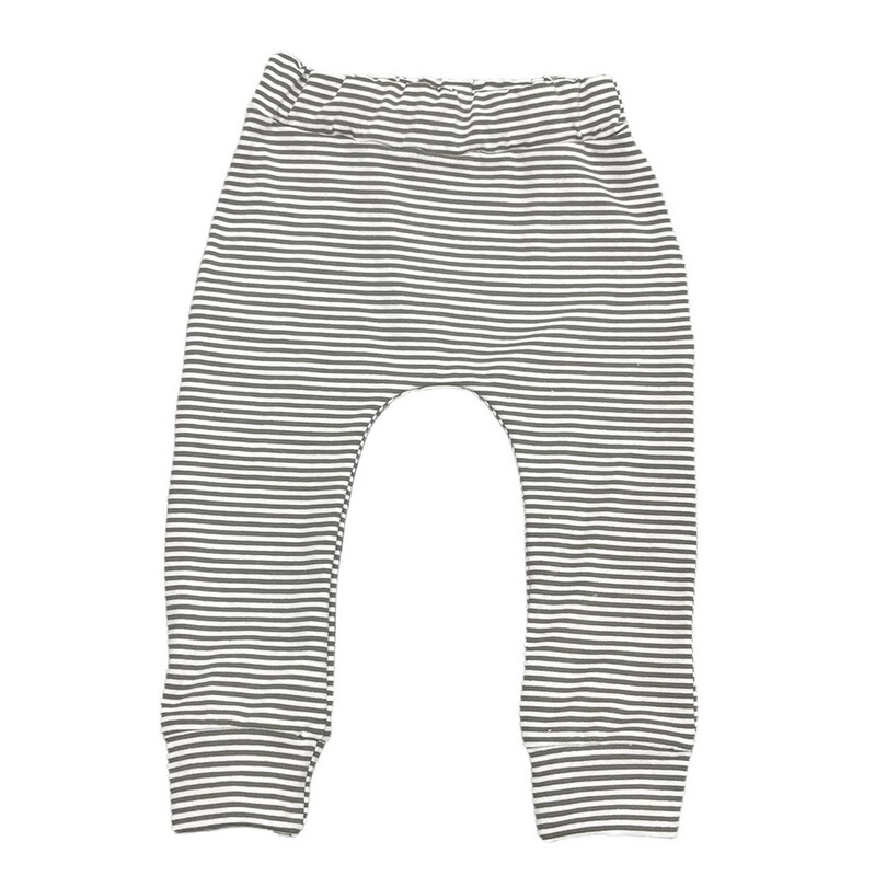 Jogger small stripes dark forest