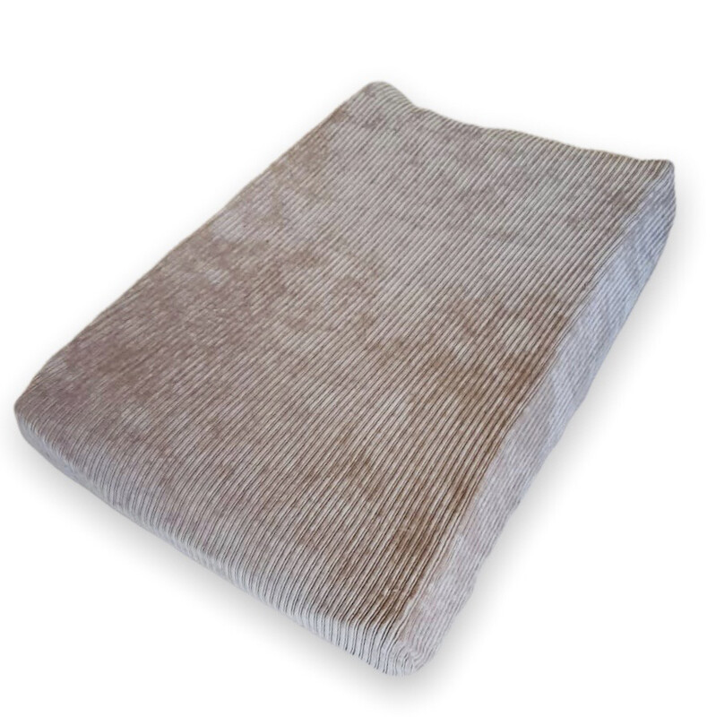 Aankleedkussenhoes corduroy sand