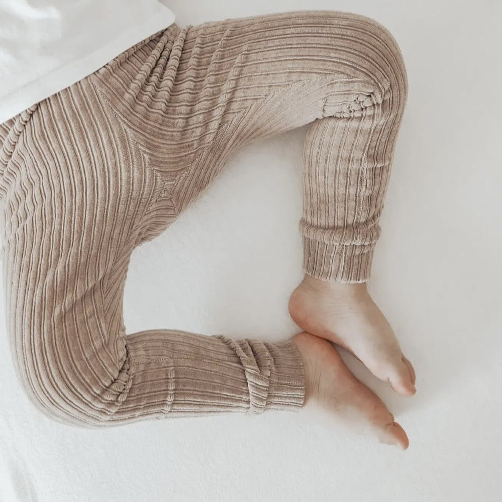 Broekje corduroy sand