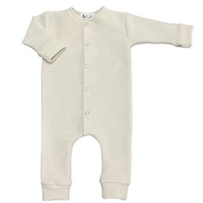 Boxpakje rib beige