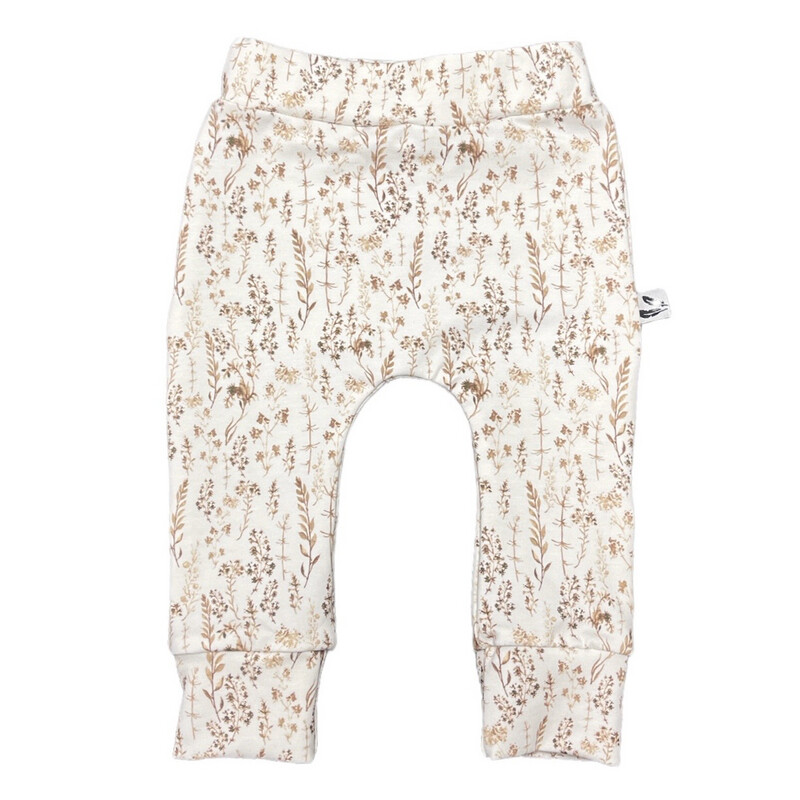 Newborn jogger dried flowers