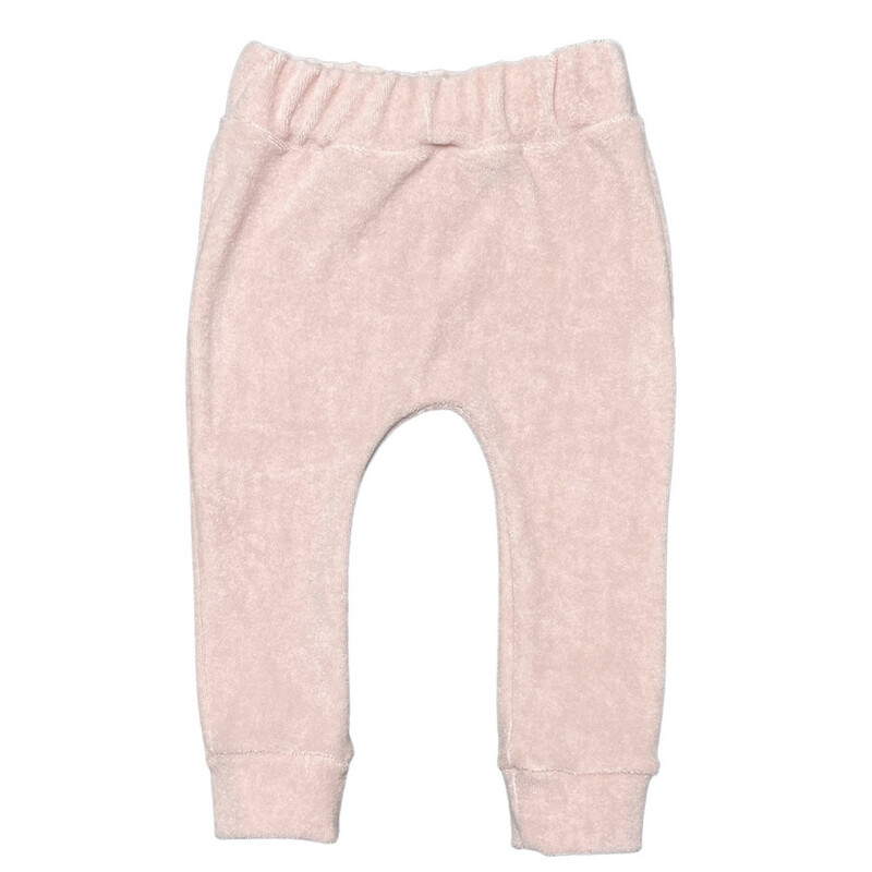 Jogger badstof pink