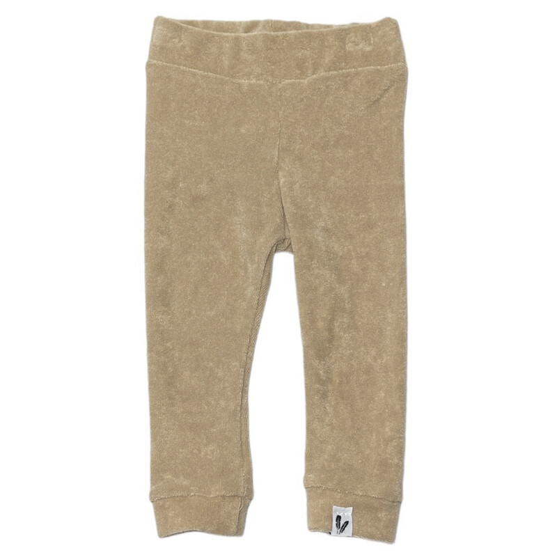 Broekje badstof sand