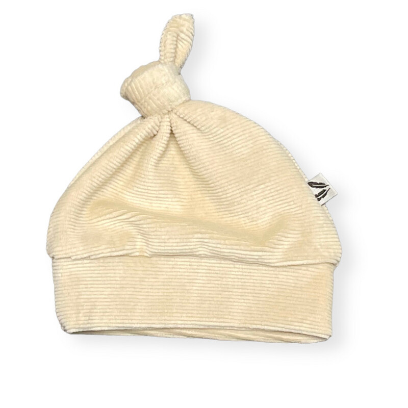 Knoopmutsje small cord light beige