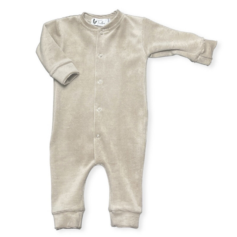 Boxpakje small cord dark beige
